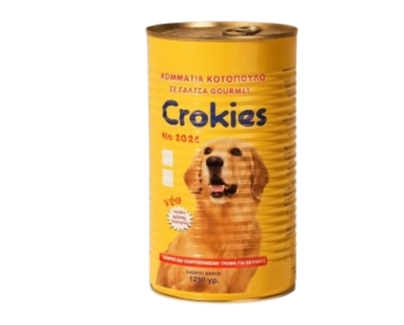 Nutripet’s Crokies με κοτόπουλο κονσέρβα 1,25kg