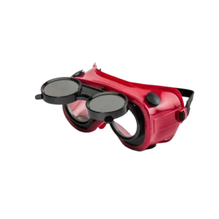 Μάσκα Οξυγονοκόλλησης με Κλαπέ-Γυαλιά Εργασίας