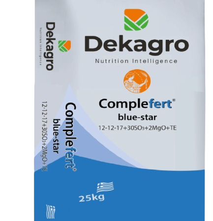 Complefert Bluestar 12-12-17+30SO3+2MgO+TE 25kg